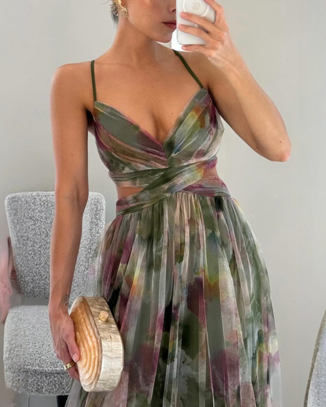 Giselle – Enchanting Floral Maxi Dress
