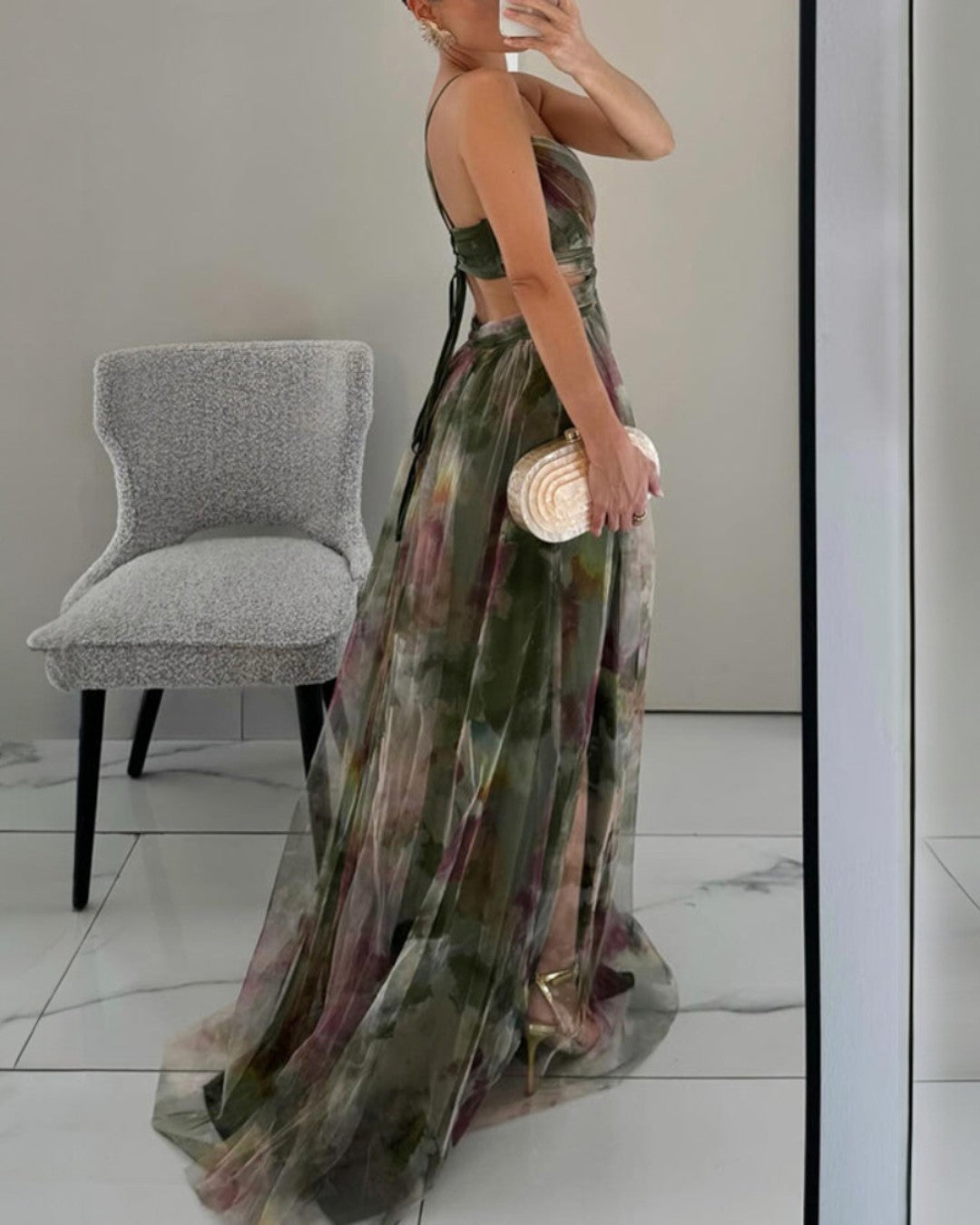 Giselle – Enchanting Floral Maxi Dress