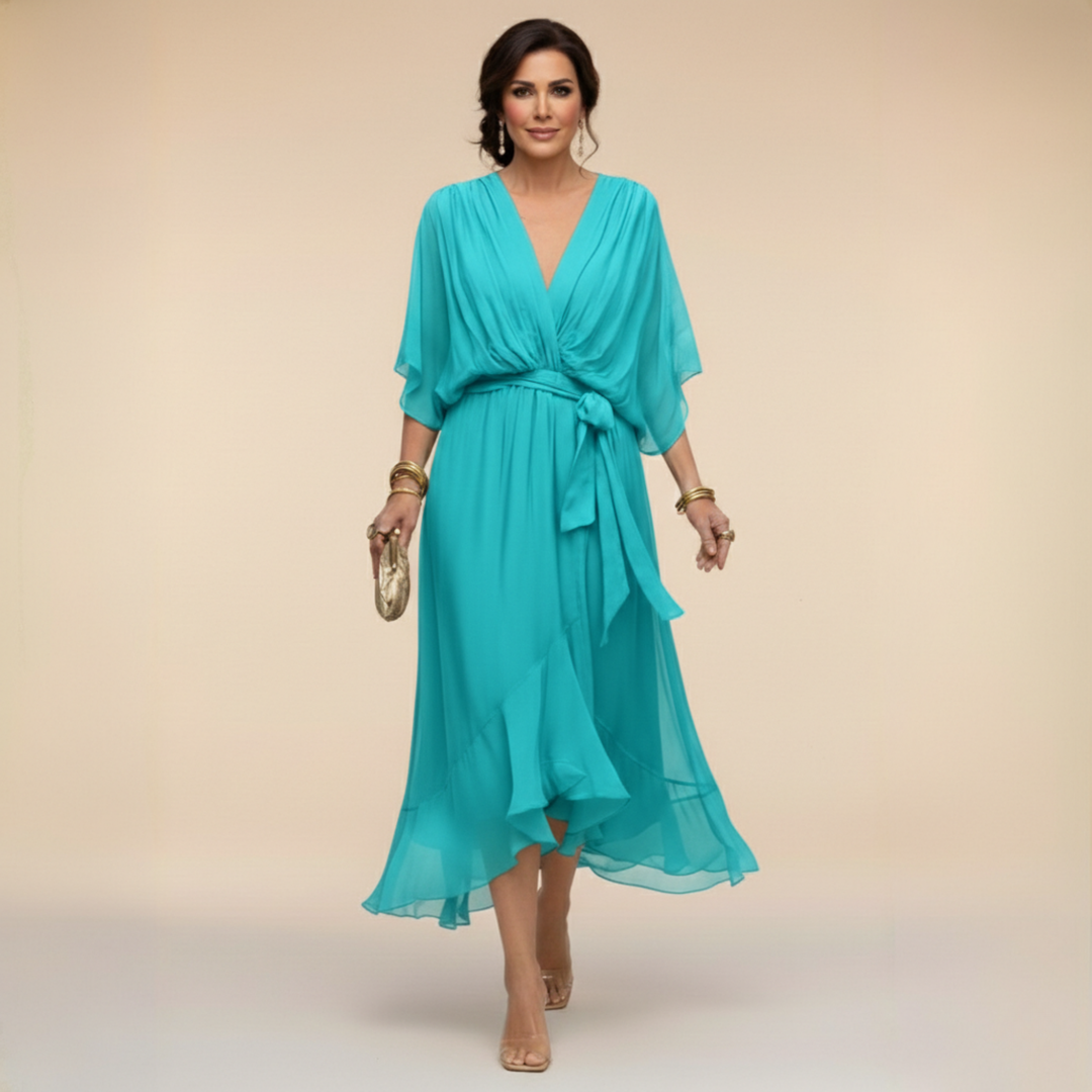 Monica V-Neck Dress