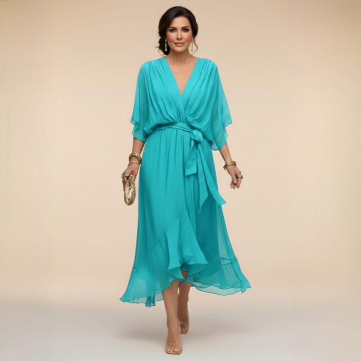 Monica V-Neck Dress