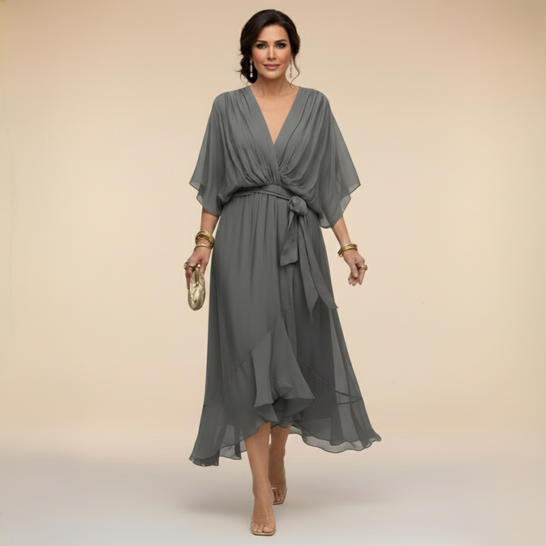 Monica V-Neck Dress