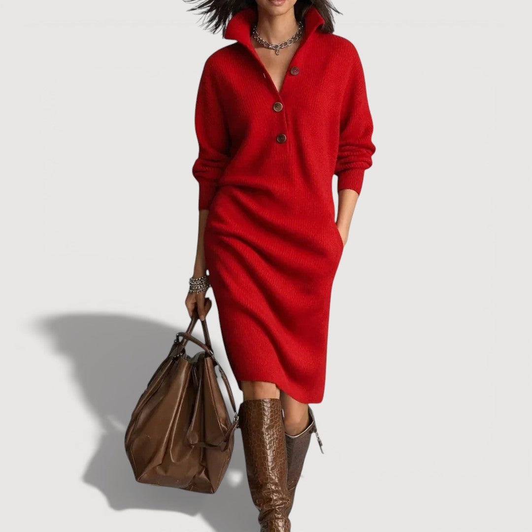 Evelyn™ | Cosy Knit Dress