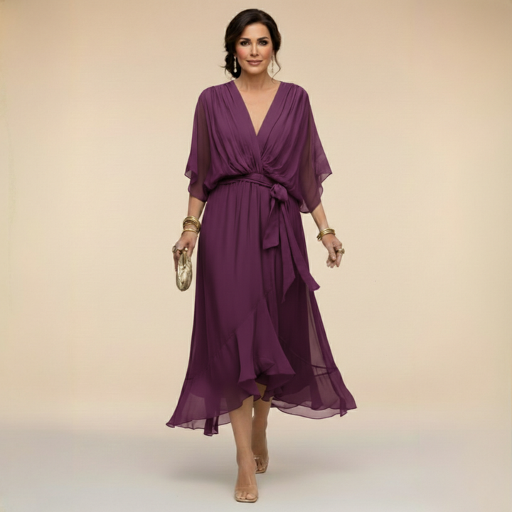 Monica V-Neck Dress