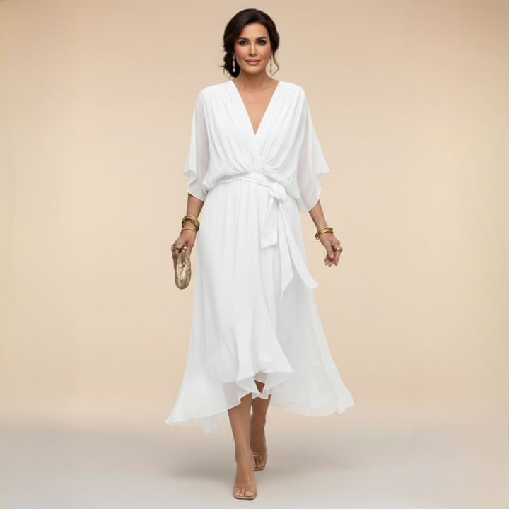 Monica V-Neck Dress
