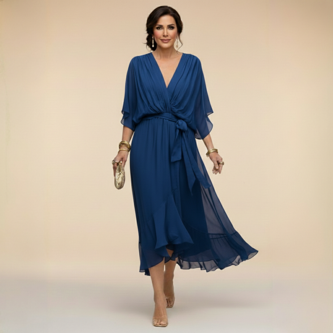 Monica V-Neck Dress