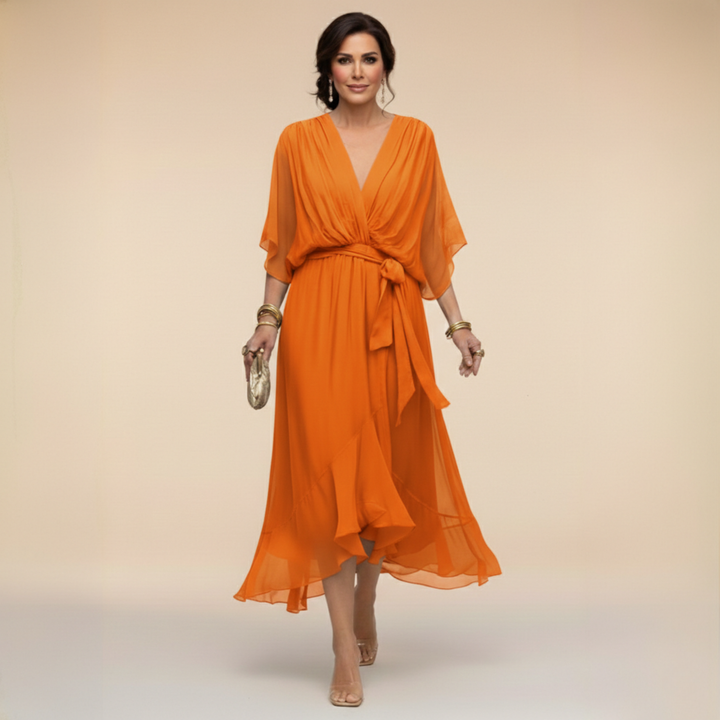 Monica V-Neck Dress