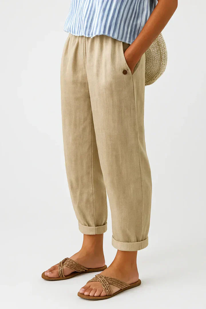 Lorraine | Timeless Everyday Cotton Trousers