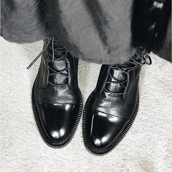 Sylvia | Lace-Up Ankle Boots