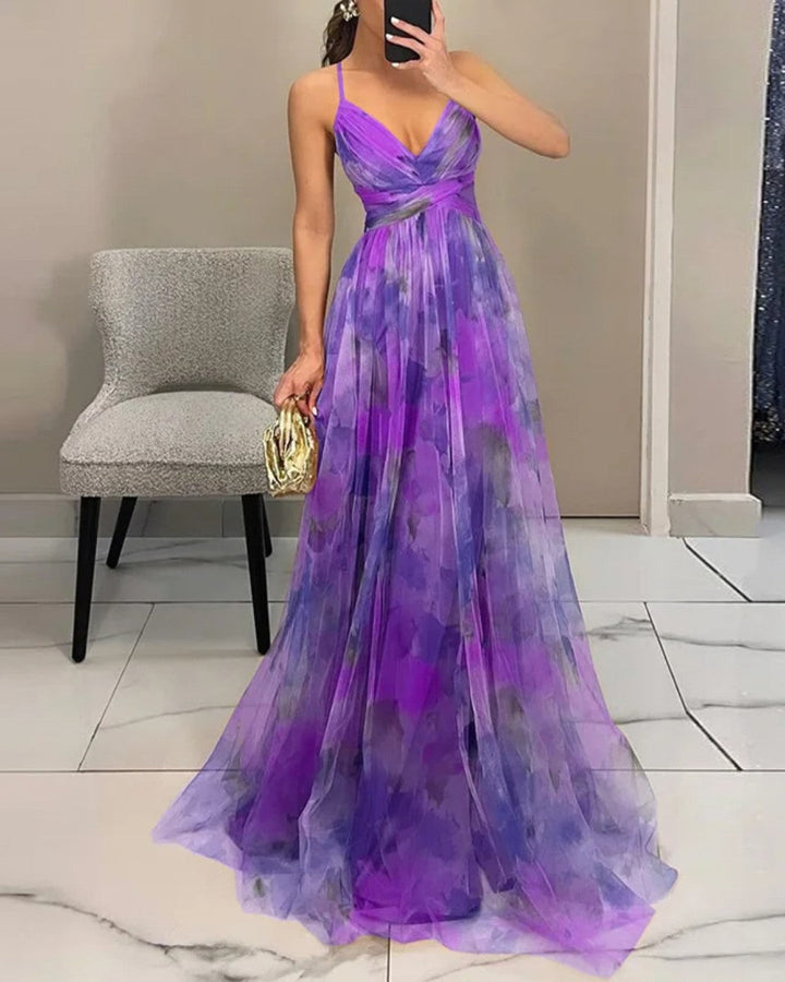 Giselle – Enchanting Floral Maxi Dress