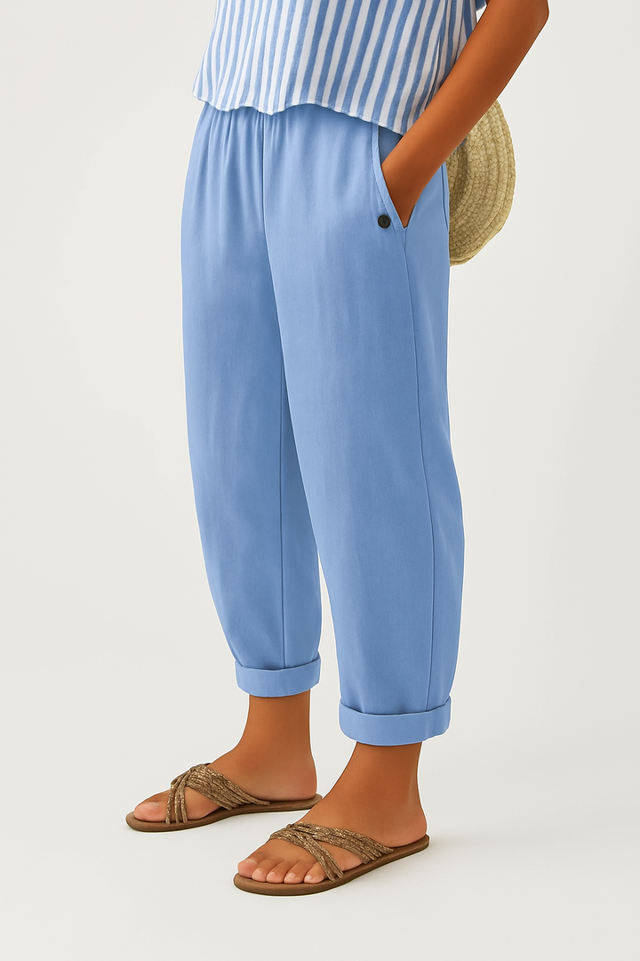 Lorraine | Timeless Everyday Cotton Trousers