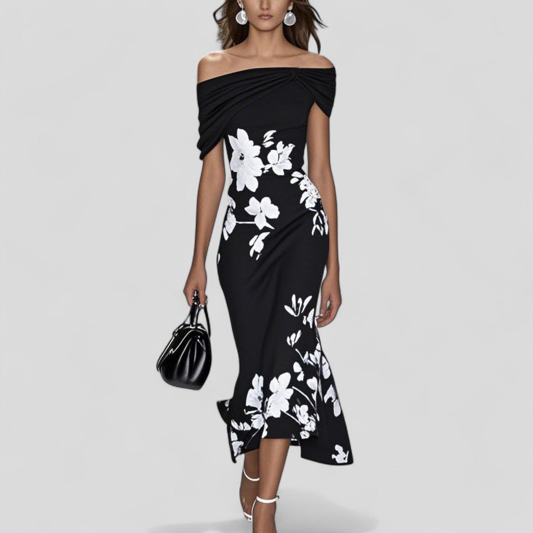 Catherine | Elegant Midi Dress
