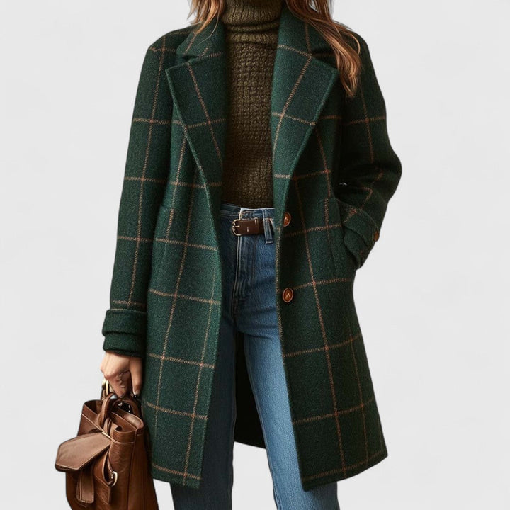 Roisín | Heritage Check Coat
