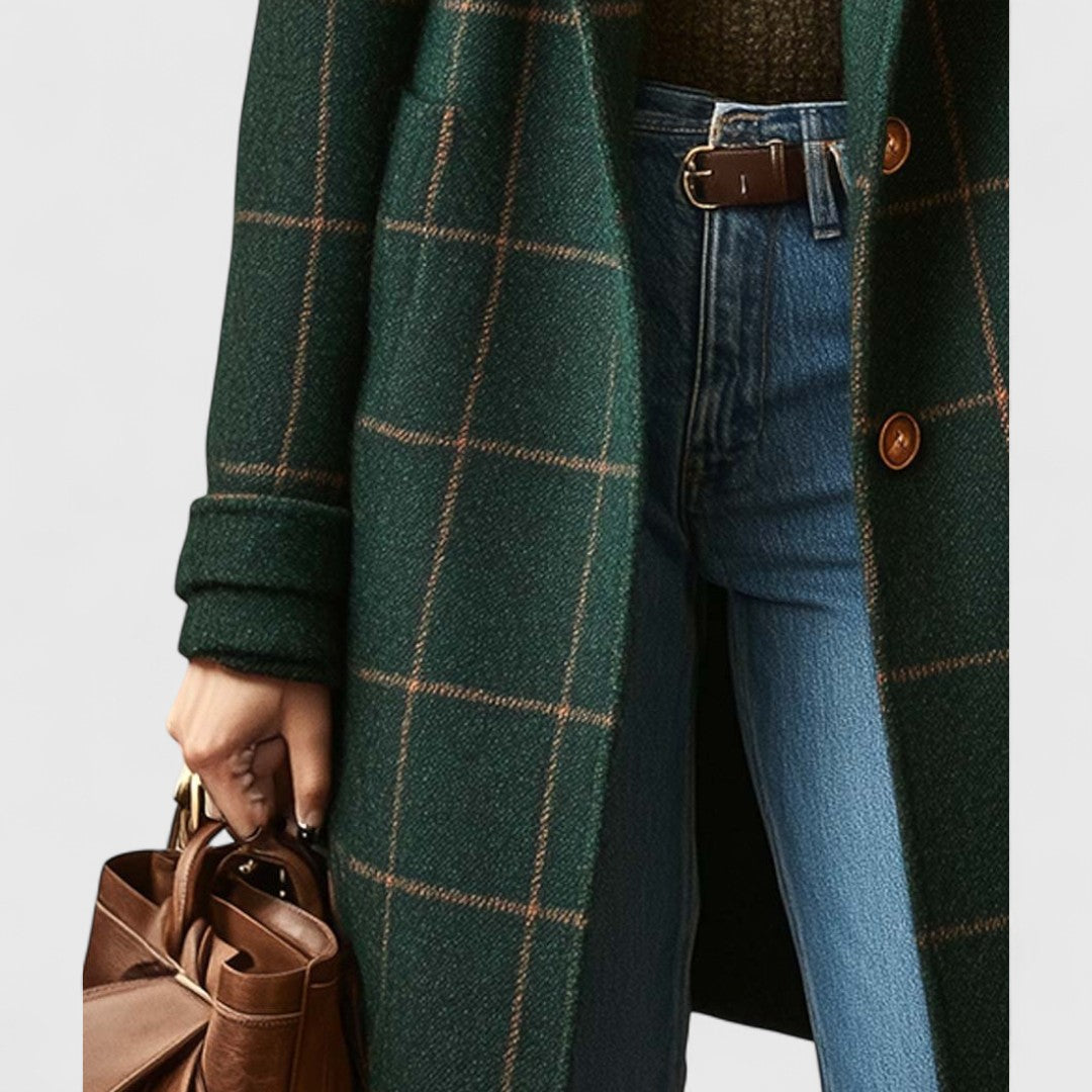 Roisín | Heritage Check Coat