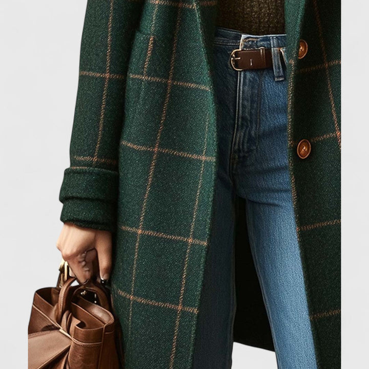 Roisín | Heritage Check Coat
